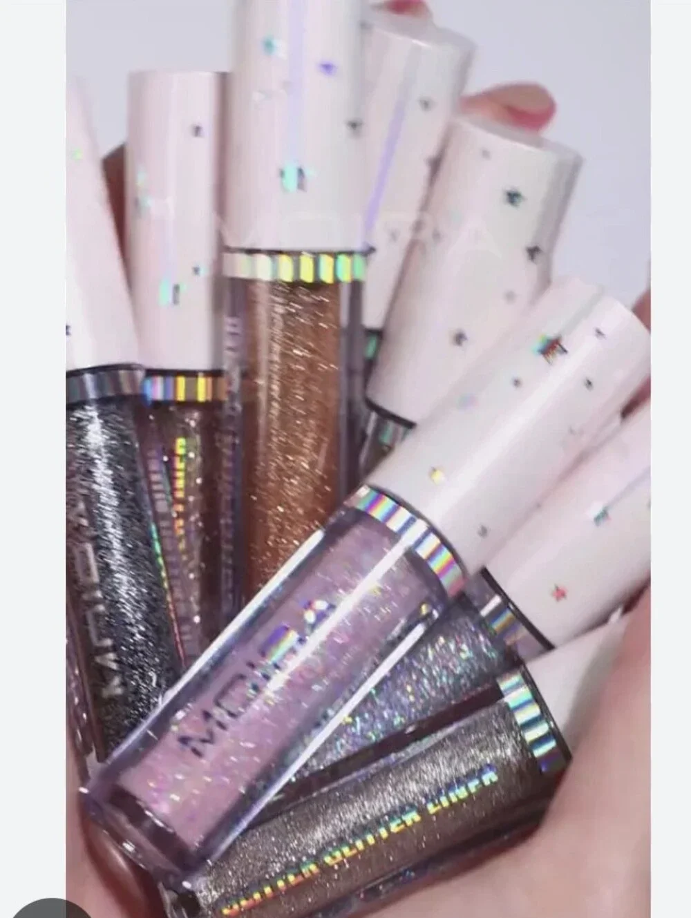 🧚‍♀️#02 AFTERDARK Moira Glitter Liquid Eyeliner NWT